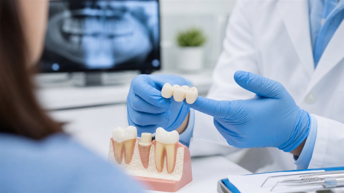Dental crowns and bridges
