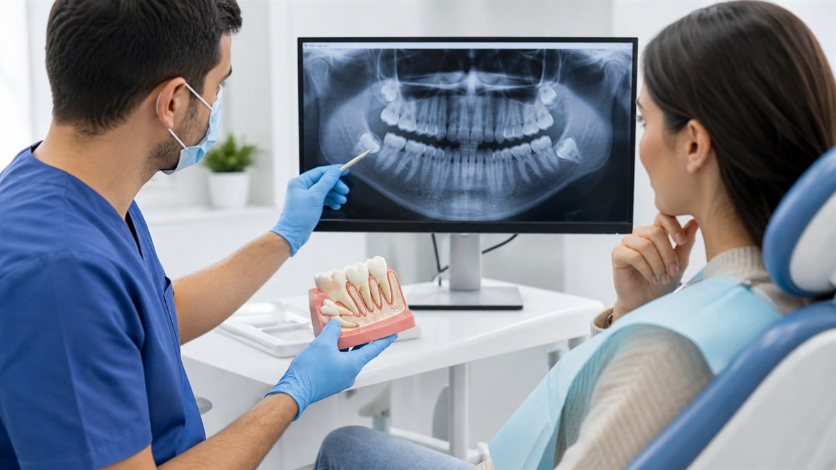 Wisdom tooth extraction consultation