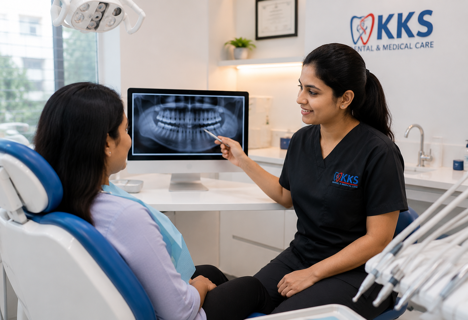 Dental team at KKS Dental and Medical Care